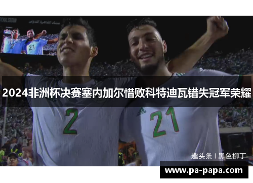 2024非洲杯决赛塞内加尔惜败科特迪瓦错失冠军荣耀